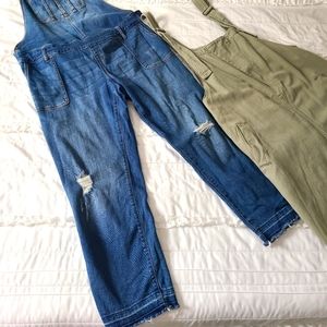 Motherhood maternity overalls